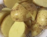 新じゃがのそぼろ煮作り方1写真