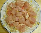 mレンジDE蒸し鶏の香味ソース作り方1写真