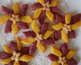 かぼちゃとムラサキ芋の手裏剣クッキー作り方9写真