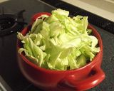 ダシダで！ちくわぶ豚肉春キャベツさっと煮作り方6写真