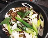 牛肉と長ネギ炒め（味はすき焼き風）作り方6写真