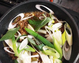 牛肉と長ネギ炒め（味はすき焼き風）作り方6写真