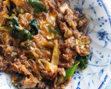 牛肉と長ネギ炒め（味はすき焼き風）作り方8写真