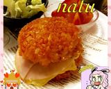 オムライスバーガー作り方10写真