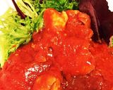旦那も大好き♡鶏肉の本格トマト煮込み作り方5写真