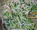 豆苗ともやしの彩り炒め作り方4写真