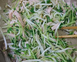 豆苗ともやしの彩り炒め作り方4写真