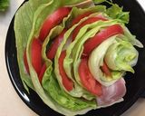 レタスとトマトのホットサラダ作り方3写真