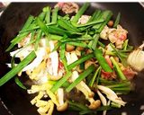 簡単！豚肉とニラのバター炒め♪作り方3写真