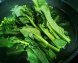 アスパラ菜となめこのおひたし作り方5写真