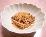 春の訪れ！つくしの麺つゆ浸し作り方8写真
