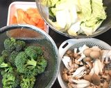 野菜たっぷり♡ツナ缶入り八宝菜風作り方1写真