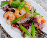 タコとエビの炒め物♪作り方5写真