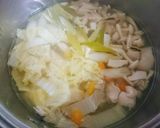 .家にある調味料だけで簡単塩レモン鍋:)作り方4写真