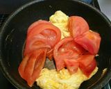 ♪ママな味♪トマト卵の炒め作り方2写真