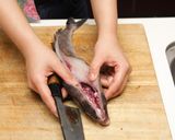 *ホッケの背開き*応用可*作り方9写真