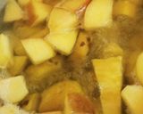 さつま芋と林檎のシナモンバター煮♪作り方5写真