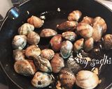 スキレットで！あさりの酒蒸し作り方1写真
