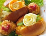 色々バリエ♡簡単スライスチーズバラの花作り方11写真