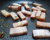 たっぷりキャベツとベーコンのスープパスタ作り方3写真
