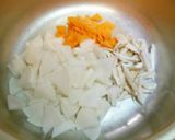 大家族の温か～いひっつみ汁(すいとん)♨作り方2写真