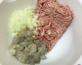 【超簡単・分量適当】エビ入りシュウマイ作り方2写真