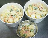 簡単☆はんぺんとカニかまのマヨチーズ焼き作り方2写真
