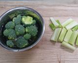 春キャベツとブロッコリーの温野菜和え物作り方3写真