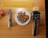 納豆とチーズのパスタ作り方1写真