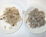基本の味噌炒め♪海老・キャベツ・もやし作り方2写真