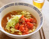 トマトガーリック味噌ラーメン作り方4写真