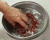 甘さ控えめのつぶ餡♪作り方1写真