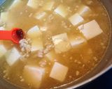 アレンジ★食欲UP【麻婆風お味噌汁】作り方6写真
