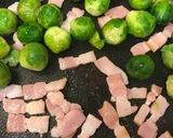 芽キャベツとベーコンのバターマヨ炒め作り方3写真