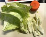 温キャベツのレモンドレッシング和え♪作り方1写真