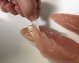 夏バテにも！ササミとシソの冷やしうどん作り方1写真