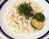 夏バテにも！ササミとシソの冷やしうどん作り方7写真