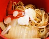 野菜たっぷり煮込みラーメン♥醤油味♥作り方6写真