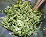 簡単！硬い外葉で☆キャベツの肉詰めおあげ作り方5写真