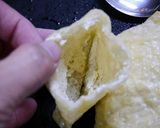 簡単！硬い外葉で☆キャベツの肉詰めおあげ作り方7写真