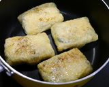 簡単！硬い外葉で☆キャベツの肉詰めおあげ作り方11写真
