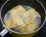 簡単！硬い外葉で☆キャベツの肉詰めおあげ作り方12写真