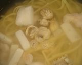 魚介とトマトソースのパスタ作り方1写真