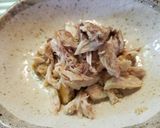 ぶりアラ煮汁で、ふわふわ❤とろろご飯作り方4写真