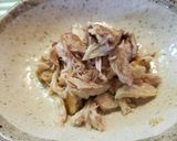 ぶりアラ煮汁で、ふわふわ❤とろろご飯作り方4写真