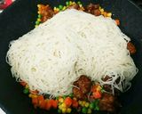 初心者でも簡単！冷凍唐揚げ焼きそうめん作り方5写真