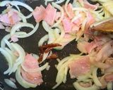 ✳ナスとベーコンのパスタ✳チーズのせ❤作り方4写真