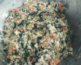簡単!ふわとろ鶏肉の豆腐つくねハンバーグ作り方4写真
