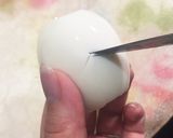 お弁当に簡単♪お花のからしマヨゆで卵♡作り方3写真