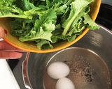簡単！春♡菜の花とベーコンの彩りパスタ♡作り方1写真